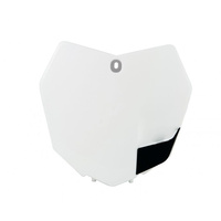 Rtech KTM 250 SX 2013-2016 White Front Plate