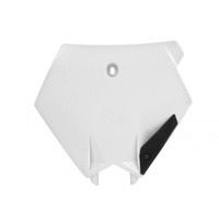 Rtech KTM 125 SX 2003-2006 White Front Plate