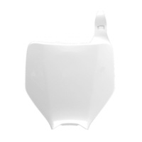 Rtech Kawasaki KXF 450 2006-2008 White Front Plate