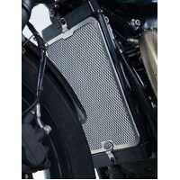 Radiator Guard BLACK - Triumph Bonneville Bobber '17-