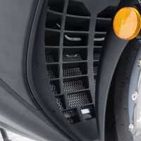 Radiator Guard SILVER - Kymco AK550 '18-