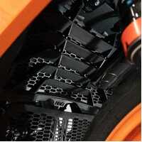 R&G PRO Radiator Guard BLACK - KTM RC390/200/125 '22-