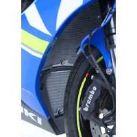 R&G RAD & OIL COOLER GUARD SET BLK - SUZ GSX-R1000/R '17-