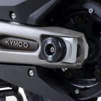 Swingarm Protectors, (expanding type), Kymco AK550 '18- (Black)