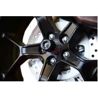 SPINDLE SLIDERS FOR HON CB1000R '18- BLK (Black)