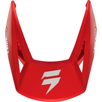 Whit3 Hlmt Visor 2018 / Red