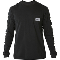 Shift Branded Ls Tee / Blk