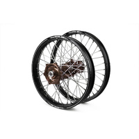 Yamaha Talon / Excel A60 SNR MX Black Rims / Mag Hubs Wheel Set YZ 125-250 1998-01, YZF 250 2001, YZF400-426 1999-01 (21 / 19*2.15)