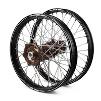 KTM Talon / Excel A60 SNR MX Black Rims / Mag Hubs Wheel Set EXC-EXCF 250-300-350-450-500 2003-15 (21 / 18*2.15)