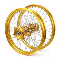 Yamaha Talon / Excel SNR MX Gold Rims / Gold Hubs Wheel Set YZ 125-250 2002-07, YZF 250 2002-06, YZF426-450 2002-07 (21*1.6 / 19*2.15)