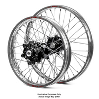 KTM Adventure Silver Excel Rims / Black Talon Hubs Wheel Set - 790 2019-On 21*1.85 / 18*4.25 