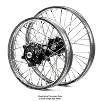 KTM Adventure Silver Platinum Rims / Black Talon Hubs Wheel Set - 790 2019-On 21*1.85 / 17*4.25 