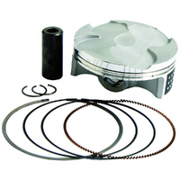 Vertex Replica Piston kit; Kit includes: Piston, rings, pin, clips Kawasaki KX250F 2021 HIGH-COMP 15.05:1 77.95mm