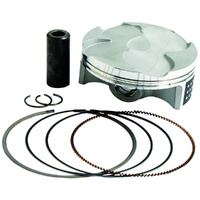 Vertex Replica Piston kit; Kit includes: Piston, rings, pin, clips Kawasaki KX250F 2021 HIGH-COMP 15.05:1 77.96mm