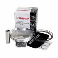 Wiseco Motorcycle Off Road, 4 Stroke Piston, Shelf Stock - Kaw 2007-09 KX250F 4v Domed 14:1 CR