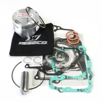 Wiseco All Terrain Vehicle, 4 Stroke Piston, Shelf Stock Kit - Honda XR/TRX400EX/TRX400X 10:1 CR