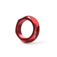 Yoshimura Steering Stem Nut Red YZ250F/YZ450F 10-1