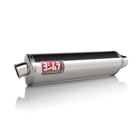 Yoshimura Suzuki SV650/S 04-10 Race TRS Stainless Slip-On Exhaust, w/ Stainless Muffler