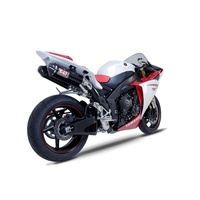 Yoshimura Yamaha YZF-R1 09-14 TRC Stainless Slip-On Exhaust, w/ Carbon Fiber Muffler CF Tip DUAL