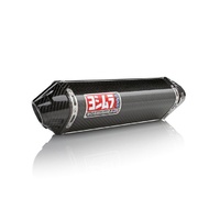 Yoshimura Yamaha FZ1 06-13 TRC Stainless Slip-On Exhaust, w/ Carbon Fiber Muffler