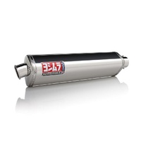 Yoshimura Kawasaki Z1000 07-08 TRS Stainless Slip-On Exhaust, w/ Stainless Mufflers