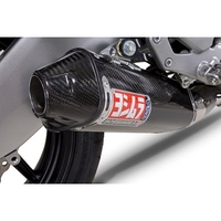 Yoshimura Kawasaki Versys 650 08-10 TRC Stainless Slip-On Exhaust, w/ Carbon Fiber Muffler CF Tip