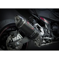 Yoshimura Kawasaki Z800 2016 Alpha Stainless Slip-On Exhaust, w/ Carbon Fiber Muffler CF Tip