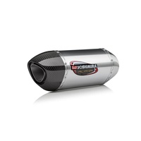 Yoshimura Kawasaki Z800 16 Alpha Stainless Slip-On Exhaust, w/ Stainless Steel Muffler/CF