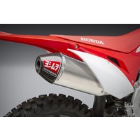 Yoshimura Honda CRF450X RS-4 Stainless Slip-On Exhaust, w/ Aluminum Muffler