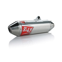 Yoshimura Honda TRX450R/ER 2006-14 RS2 Stainless Slip-On Exhaust, w/ Al Muffler / SS Tip