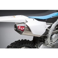 Yoshimura Yamaha YZ250F 19-20 RS-4 Titanium Full Exhaust, w/ Titanium Muffler