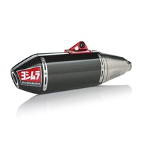 Yoshimura Yamaha YZ450F 14-17 RS-4 Titanium Full Exhaust, w/ Carbon Fiber Muffler