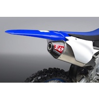 Yoshimura Yamaha YZ450F 18-19 RS-4 Stainless Full Exhaust, w/ Aluminum Muffler