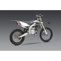 Yoshimura Yamaha YZ450F 18-21 RS-4 Slip-On Exhaust (SS-AL-CF)