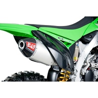 Yoshimura Kawasaki KFX250F 2010-16 RS4 Full System SS Header / Al Muffler / CF Tip