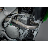 Yoshimura Kawasaki KFX250F 2017-18 RS4 Full System Ti Header / CF Muffler / CF Tip