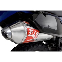 Yoshimura Kawasaki KLR650 03-18 Race RS-2 Stainless Slip-On Exhaust, w/ Stainless Muffler