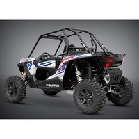 Yoshimura Polaris RZR XP 4/1000 15-16 Race R-77 Stainless Slip-On Exhaust,w/ Stainless Muffler