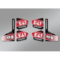 Yoshimura RS9 lL/R MUFFLER DECAL SET 6PC